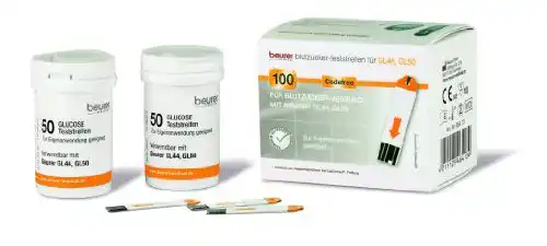 Blutzuckerteststreifen Beurer GL 44 & GL 50 Teststreifen, 2er Pack