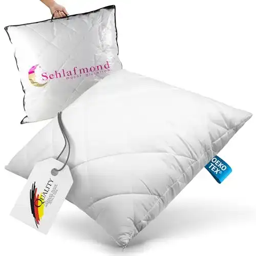 Kopfkissen 80 x 80 cm Schlafmond Medicus Clean Allergiker