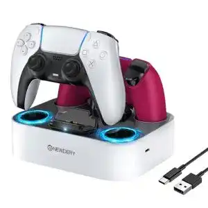 PS5-Controller-Ladestation NEWDERY DualSense Ladestation