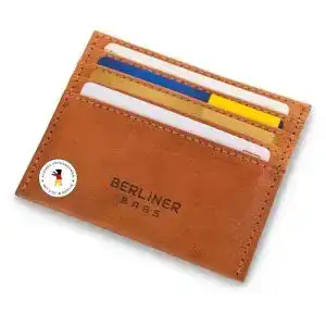 Kreditkartenhülle Berliner Bags Vintage Kartenetui aus Leder
