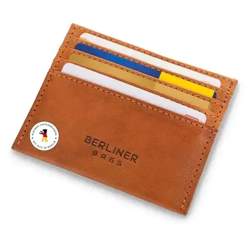 Kreditkartenhülle Berliner Bags Vintage Kartenetui aus Leder