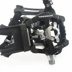 Klickpedale Wellgo Plattformpedal Magnesium Kombi-Klick