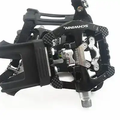 Klickpedale Wellgo Plattformpedal Magnesium Kombi-Klick