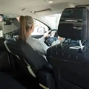 Spuckschutz Auto WANDKINGS Spuckschutz Trennwand Auto