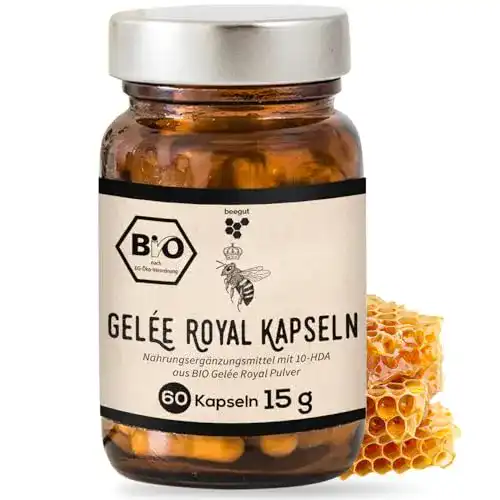 Gelée-royale-Kapseln beegut BIO Gelée Royal Kapseln, 60 Kapseln