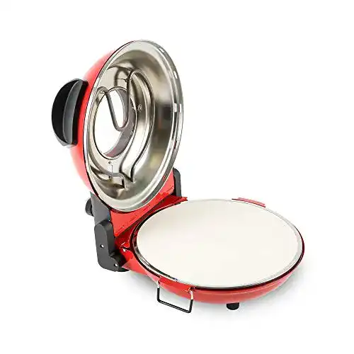 Pizzaofen Mayer Barbecue BLITZA Elektrischer Pizza Maker, 400°C