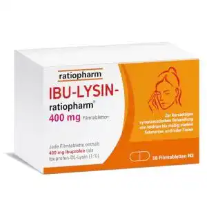 Ibuprofen Ratiopharm IBU-Lysin, 684 mg Filmtabletten