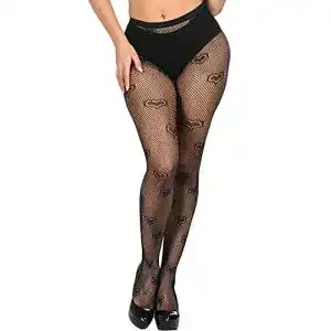 Netzstrümpfe Kikoroco Damen Sexy Strumpfhose Hohe Taille