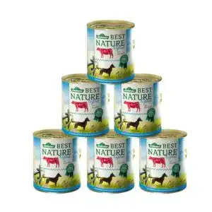 Diät-Nassfutter Hund Dehner Best Nature Hundefutter Light, Rind