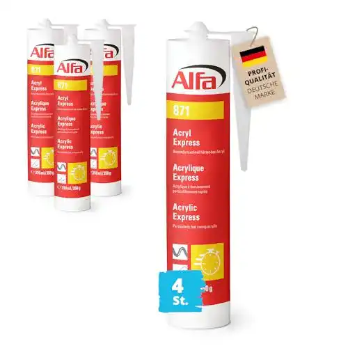 Acryl-Dichtstoff Alfa weiß 310 ml besonders schnell härtend