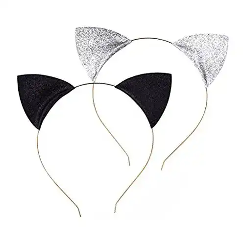 Die beste Katzenohren FRCOLOR 2pcs Glitzer Katze Ohren Stirnbänder 2026 Test Bestseller Katzenohren FRCOLOR 2pcs Glitzer Katze Ohren Stirnbänder