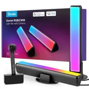 Govee-LED Govee Smart LED Lightbar mit Kamera, WiFi RGBIC TV