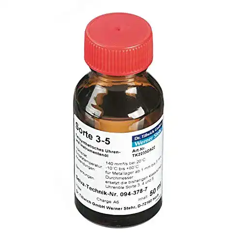 Uhrenöl Dr. Tillwich Nr. 3-5 Klassisches 50 ml C334916