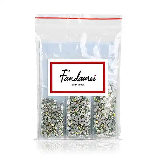 Die beste Glaskristalle FANDAMEI 1848 Stücke Strasssteine Set, Glitzersteine 2026 Test Bestseller Glaskristalle FANDAMEI 1848 Stücke Strasssteine Set, Glitzersteine