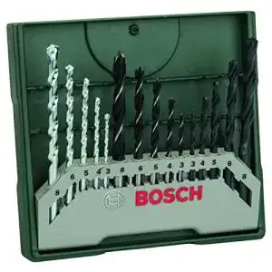 Bohrer-Set Bosch Home and Garden Bosch 15tlg. Mini-X-Line
