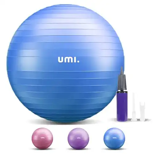 Gymnastikball 75 cm Umi Amazon Brand Anti-Burst Sitzball