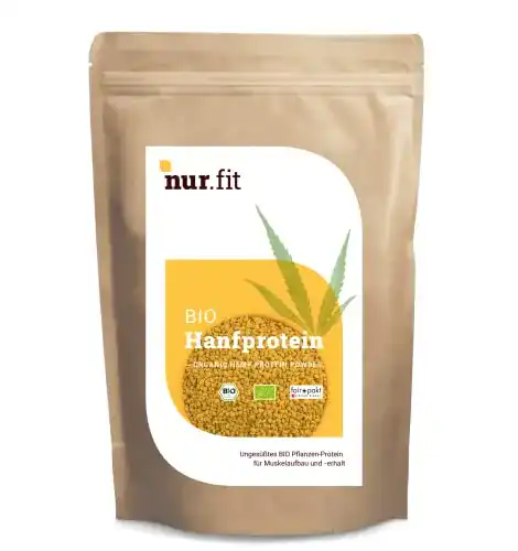 Bio-Hanfprotein Nurafit nur.fit by BIO Hanfprotein-Pulver 500g