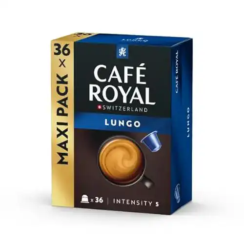 Die beste Café-Royal-Kapseln Café Royal 36 Lungo Nespresso® 2026 Test Bestseller Café-Royal-Kapseln Café Royal 36 Lungo Nespresso®
