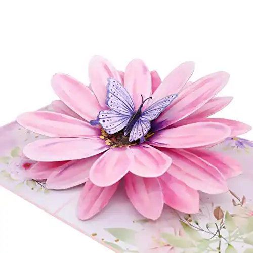 Geburtstagskarten MOKIO ® Pop-Up Blumenkarte