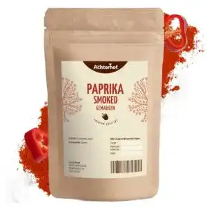 Geräuchertes Paprikapulver vom Achterhof Paprika smoked (250g)