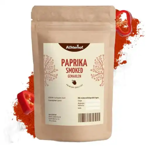 Die beste Geräuchertes Paprikapulver vom Achterhof Paprika smoked (250g) 2026 Test Bestseller Geräuchertes Paprikapulver vom Achterhof Paprika smoked (250g)