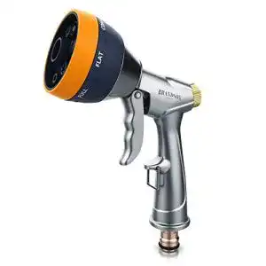 Gartenbrause Brandson, Garten Handbrause Metall 7 Sprühmuster
