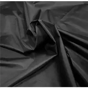 Zeltstoff A-Express Schwarz 1x Metre Polyester Stoff wasserdicht