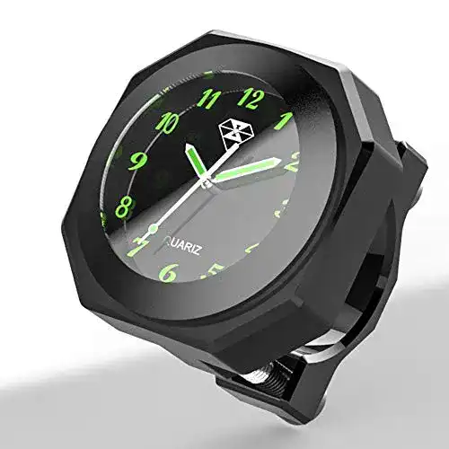 Motorrad-Uhr ZYTC Motorrad wasserdichte Uhr