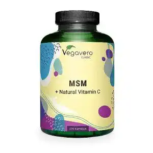 MSM-Kapseln Vegavero MSM Kapseln + VITAMIN C ® 270 Kapseln