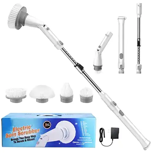 Elektrische Reinigungsbürste Elehoomly Akku Spin Scrubber