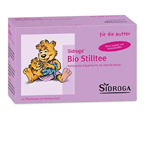Stilltee Sidroga Bio, Kräutertee mit Heilpflanzen, 20 Filterbeutel
