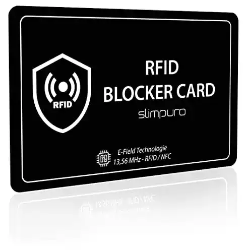 RFID-Blocker slimpuro RFID Blocker Karte DEKRA Geprüft