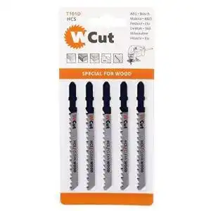 Stichsägeblätter (Holz) WCut Stichsägeblätter T101D, 5 Stück