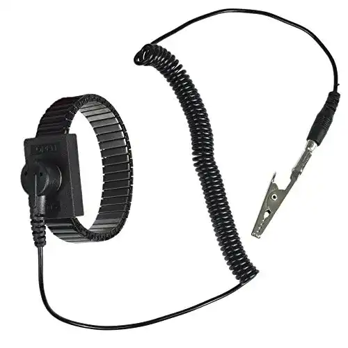Antistatik-Armband Aituo, verstellbares Erdungsband, Snap 4mm