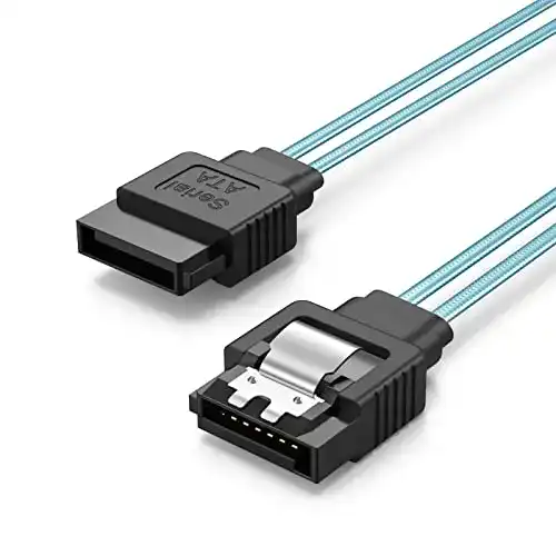 SATA-Kabel CableCreation SATA III Kabel, SATA III-Kabel, 0.45m