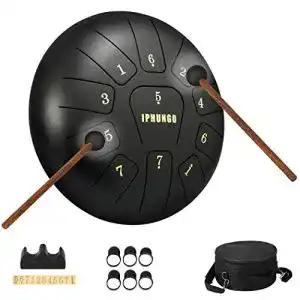 Handpan Dilwe Steel Pan, -Trommel Kohlenstoffstahl-Handtrommel