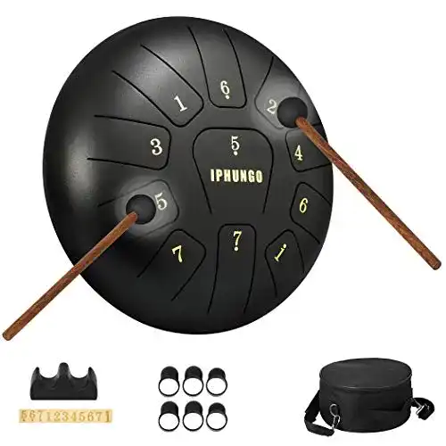 Handpan Dilwe Steel Pan, -Trommel Kohlenstoffstahl-Handtrommel