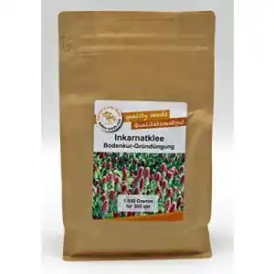 Inkarnatklee Gärtner’s erste Wahl! bobby-seeds.com Bodenkur