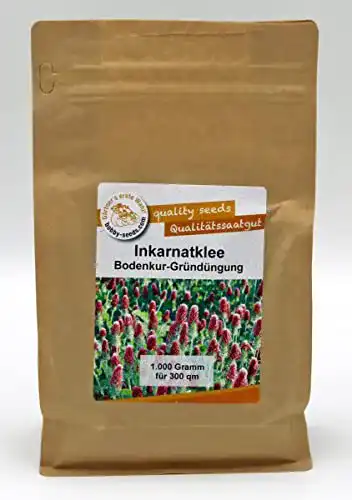 Inkarnatklee Gärtner’s erste Wahl! bobby-seeds.com Bodenkur