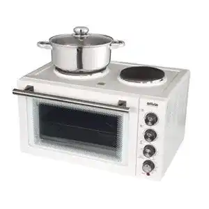 Minibackofen mit Kochplatten Silva-Homeline 440102 KK 2900