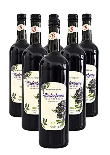 Holundersaft Bavaria Waldfrucht Bayernwald Bio (Fliederbeersaft)