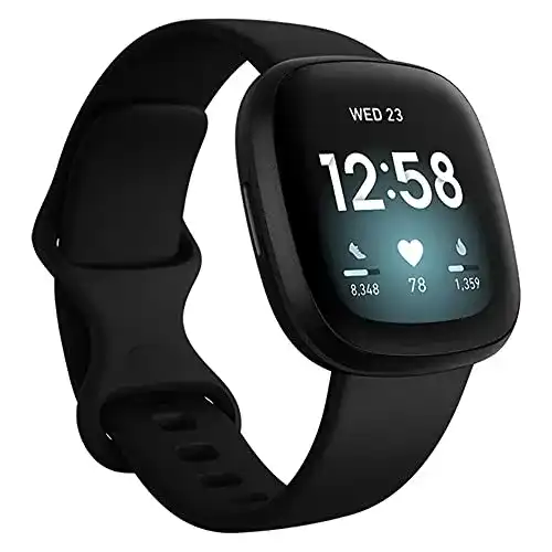 Smartwatch Fitbit Versa 3, Gesundheits- & Fitness- mit GPS