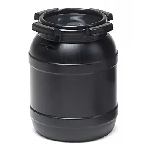 Kunststofffass Curtec Weithalsfass 6 Liter UV schwarz