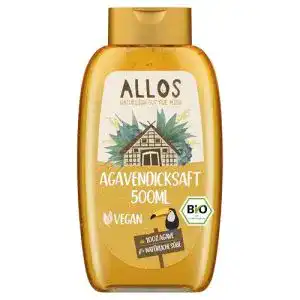 Agavendicksaft Allos im Spender, 1er Pack (1 x 500 ml)
