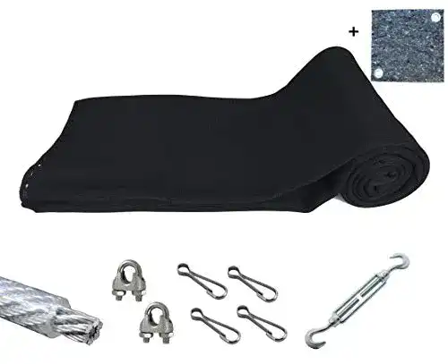 Pfeilfangnetz Pfeilfangnetz.Shop schwarz – Ultra Safe inkl. Zubehör