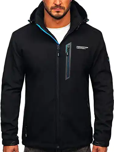 Langlaufjacke Herren BOLF Herren Softshelljacke Übergangsjacke