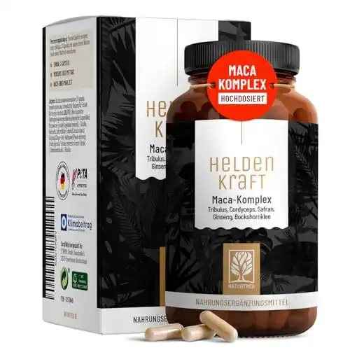 Maca-Kapseln NATURTREU Maca Kapseln hochdosiert, 90 Kapseln