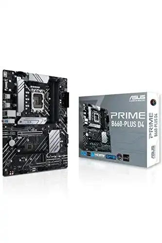 Die beste B660-Mainboard ASUS PRIME B660-PLUS D4 Gaming Mainboard 2026 Test Bestseller B660-Mainboard ASUS PRIME B660-PLUS D4 Gaming Mainboard