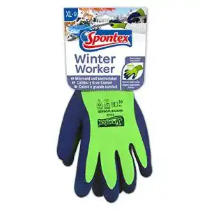 Arbeitshandschuhe Winter Spontex Winter Worker Handschuhe