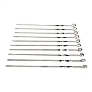 Schaschlikspieße rukauf 20 Schaschlikspiesse Edelstahl 43cm